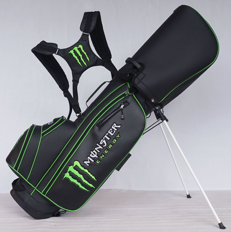 Custom Monster Energy Drink logo Golf Bag