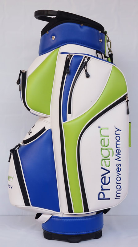 Custom Prevagen logo Golf Bag