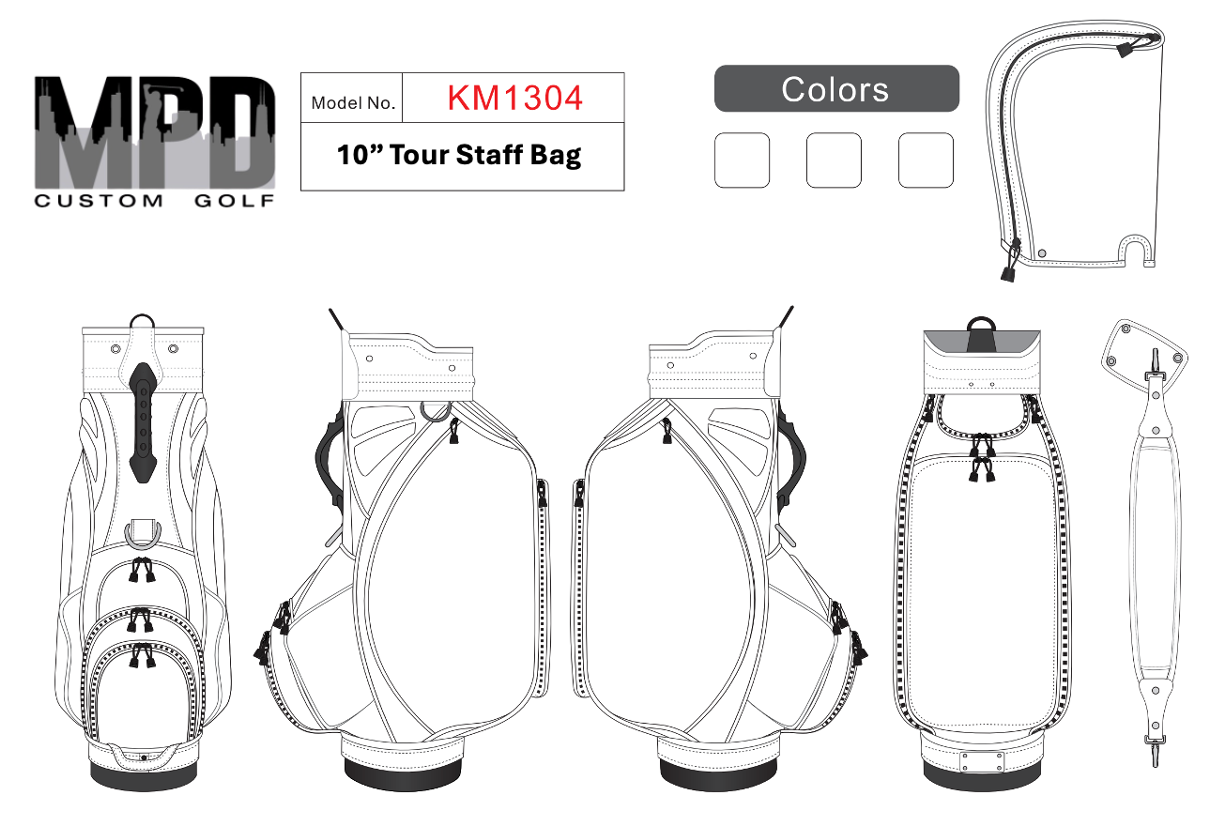 10 Tour Staff Bag